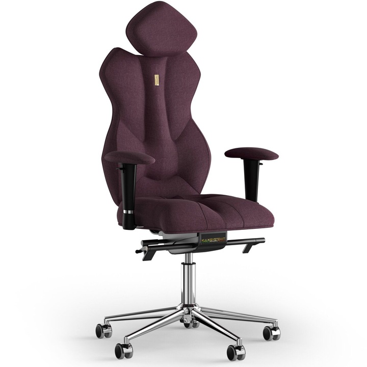 Kulik System Royal, Ergonomikus irodai szék, Textil, Lila