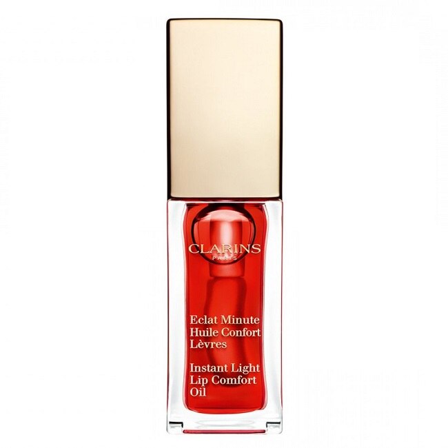 Ulei de buze Clarins Instant Light Lip Comfort 03 Red Berry, Femei, 7ml