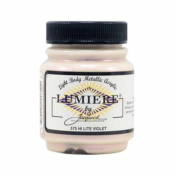 Vopsea pentru materiale textile Jacquard Lumiere, 67 ml, Hi-Lite Violet