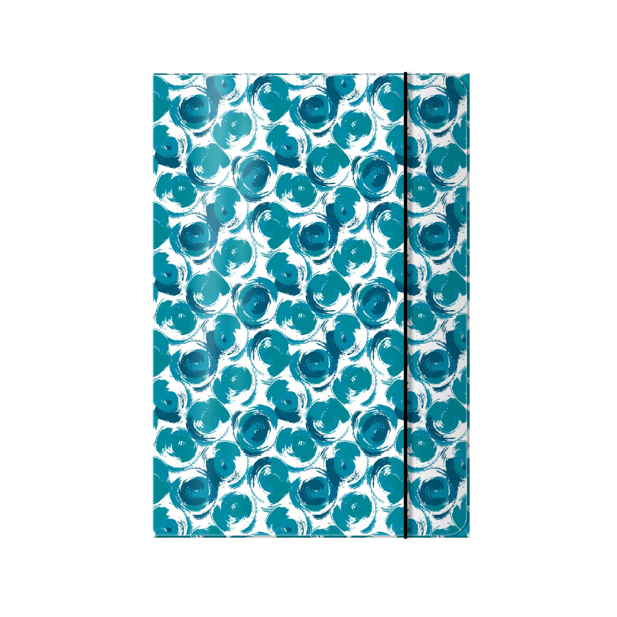 Mapa A4 carton plastifiat lucios, cu elastic, Blue Spirit