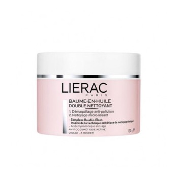 Balsam de curatare pe baza de ulei Lierac Double Nettoyant, 120gr Balsam de curatare pe baza de ulei Lierac Double Nettoyant, 120gr