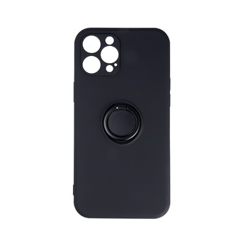 Husa de protectie cu inel kickstand pentru iPhone 13 Pro, protectie camera, Negru, TLF-BBL3216 Husa de protectie cu inel kickstand pentru iPhone 13 Pro, protectie camera, Negru, TLF-BBL3216