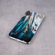 Husa "Gold Glam case" pentru Samsung Galaxy S23 Plus feathers