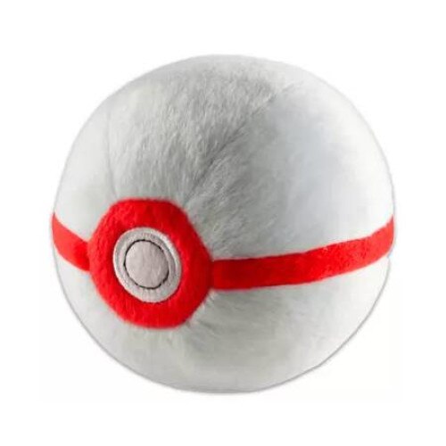 Jucarie de plus Pokemon - Premier Ball, multicolor, diametru 12 cm