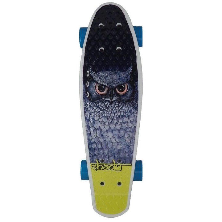 ActionOne Penny Board, 22", ABEC-7, PU, ​​Alumínium, Blue Owl