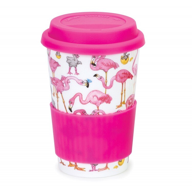 Cana de voiaj - Flamboyance, Portelan, 440 ml