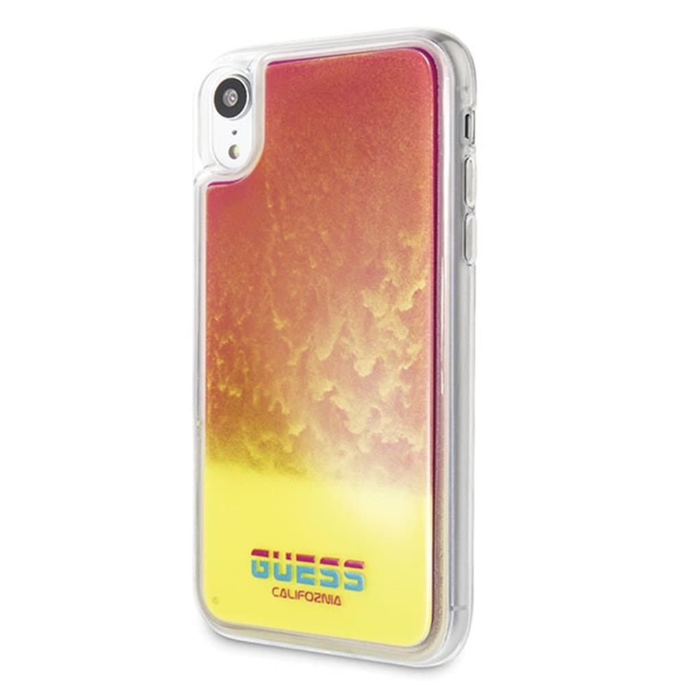 Husa de protectie Guess pentru Apple iPhone XR, Poliuretan termoplastic, Roz