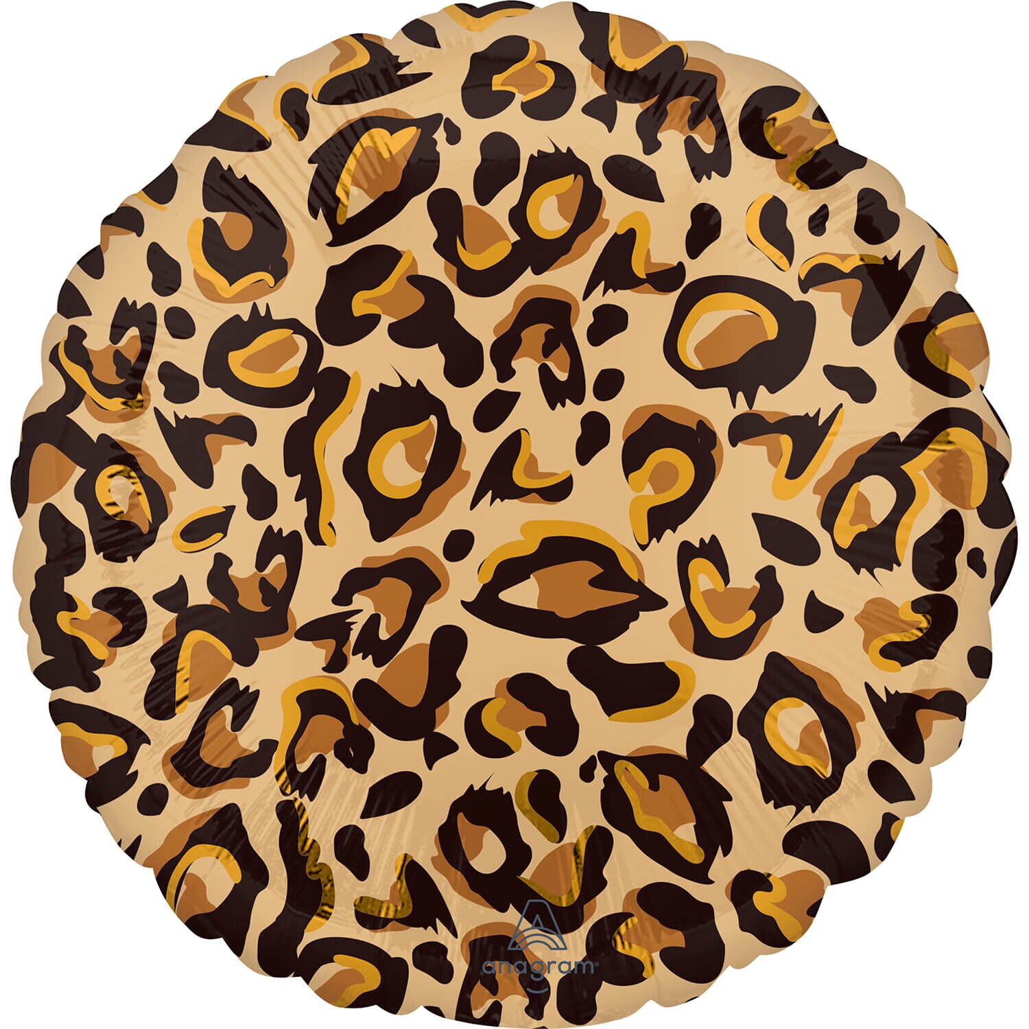 Balon Folie Print Leopard, Multicolor, 45 cm