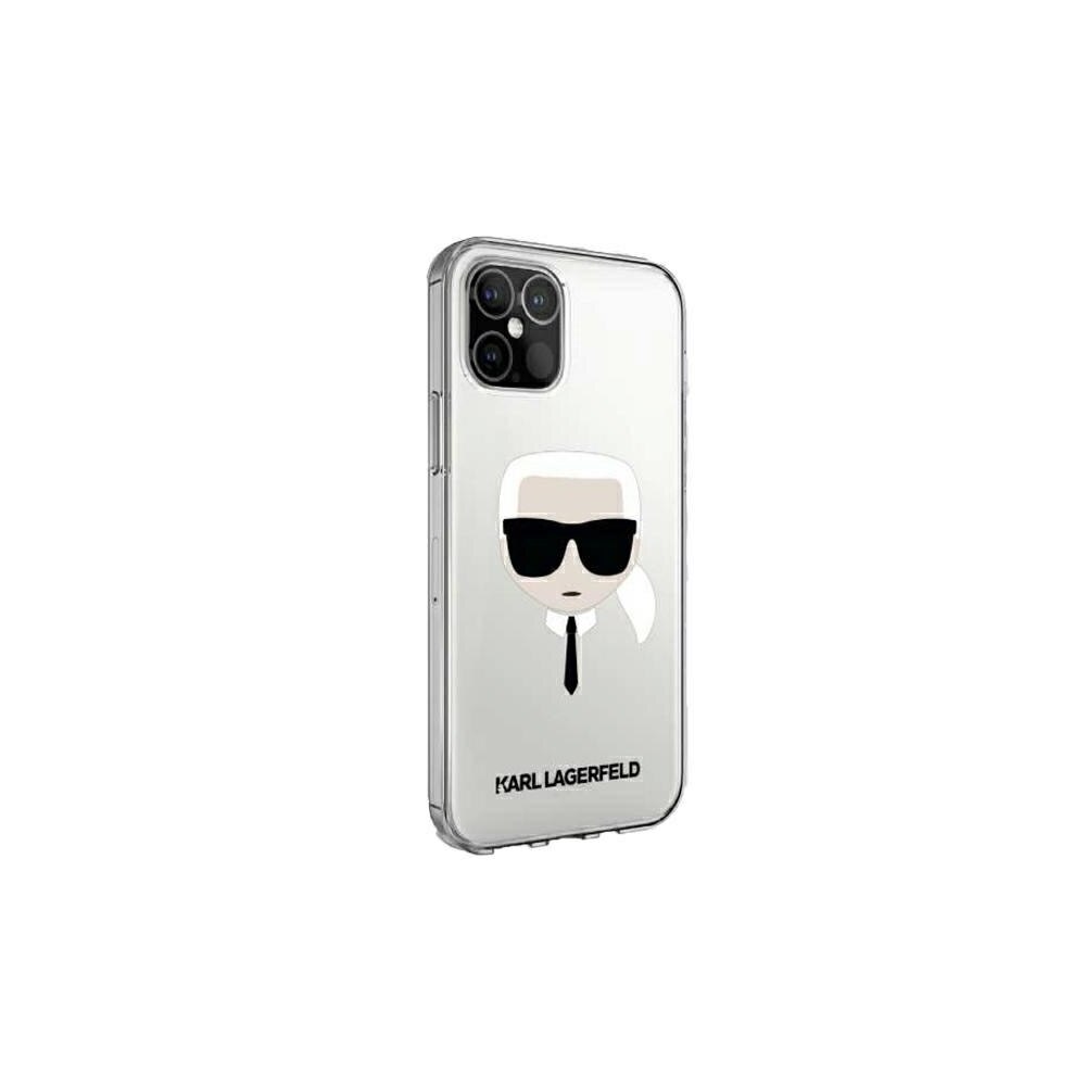 Husa de protectie Karl Lagerfeld pentru Apple iPhone 12 Mini, Poliuretan termoplastic, Transparent, 2988