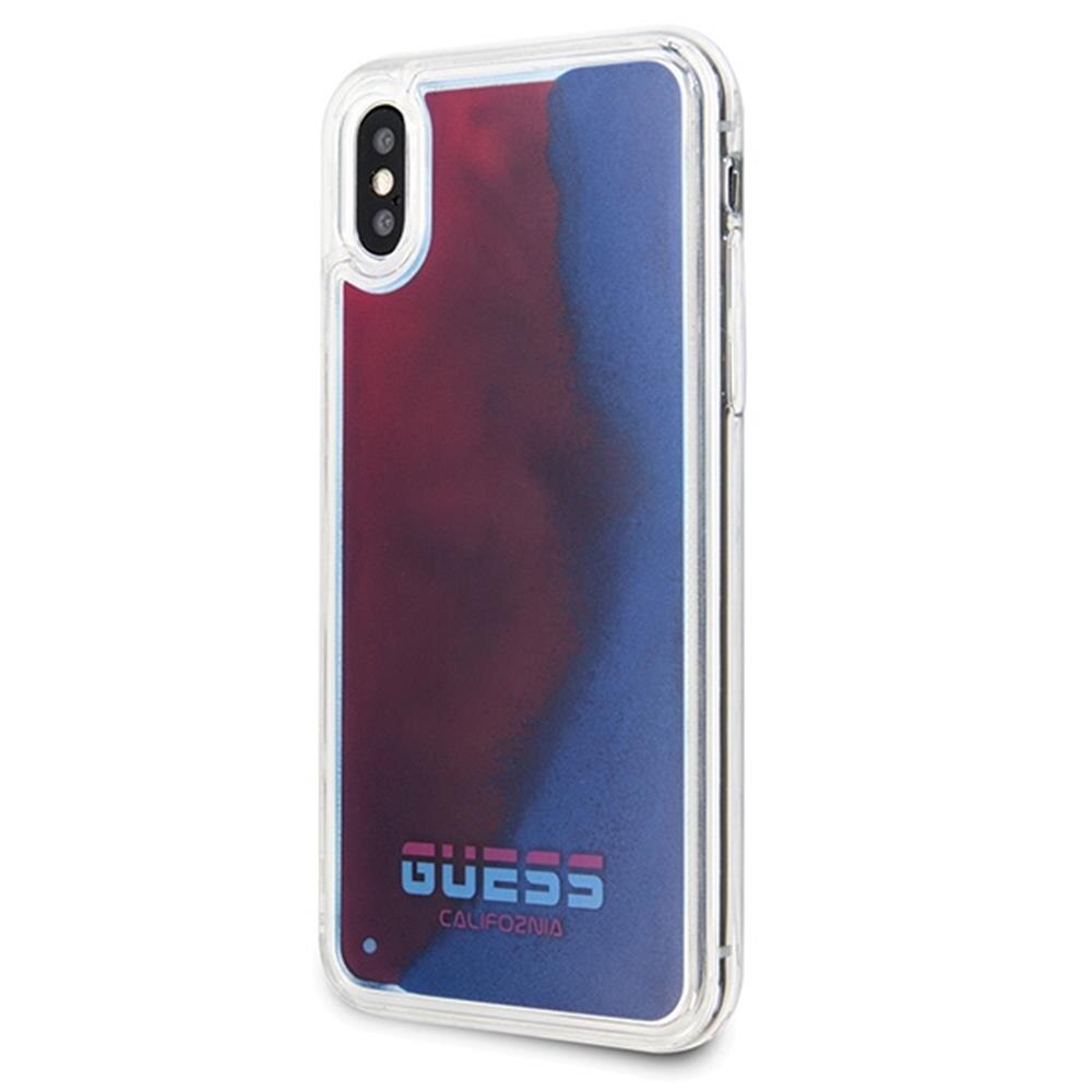 Husa de protectie Guess pentru Apple iPhone X, Poliuretan termoplastic, Rosu