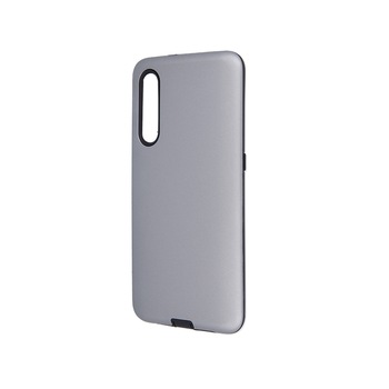 Husa de protectie TFO pentru Huawei P Smart Pro, Poliuretan termoplastic, Argintiu, 5307 Husa de protectie TFO pentru Huawei P Smart Pro, Poliuretan termoplastic, Argintiu, 5307
