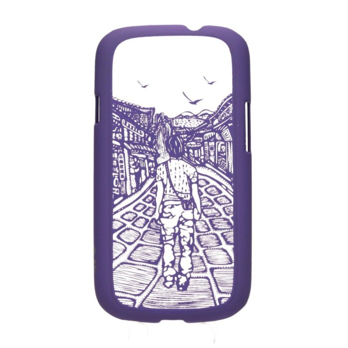 Husa de protectie TB pentru Apple iPhone 5s, Poliuretan termoplastic, Mov