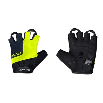 Manusi Force Sector gel, negru/fluo, XL Manusi Force Sector gel, negru/fluo, XL