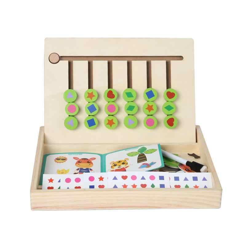 Jucarie multifunctionala din lemn, Logical Thinking