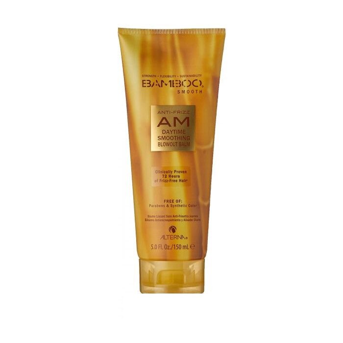Crema de par Alterna Bamboo Smooth Anti-Frizz AM Daytime Blowout, 150ml