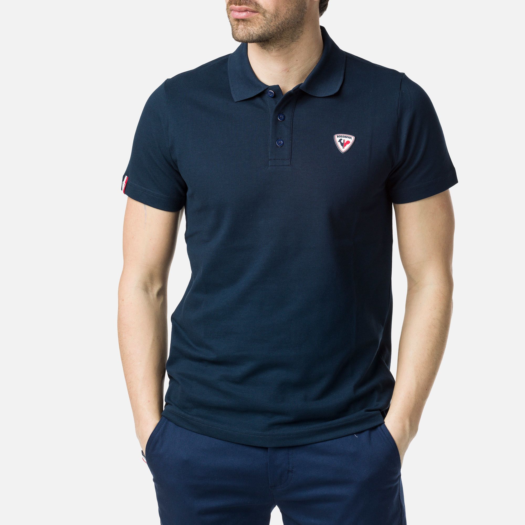 Tricou barbati Rossignol ROOSTER CLASSIC albastru navy
