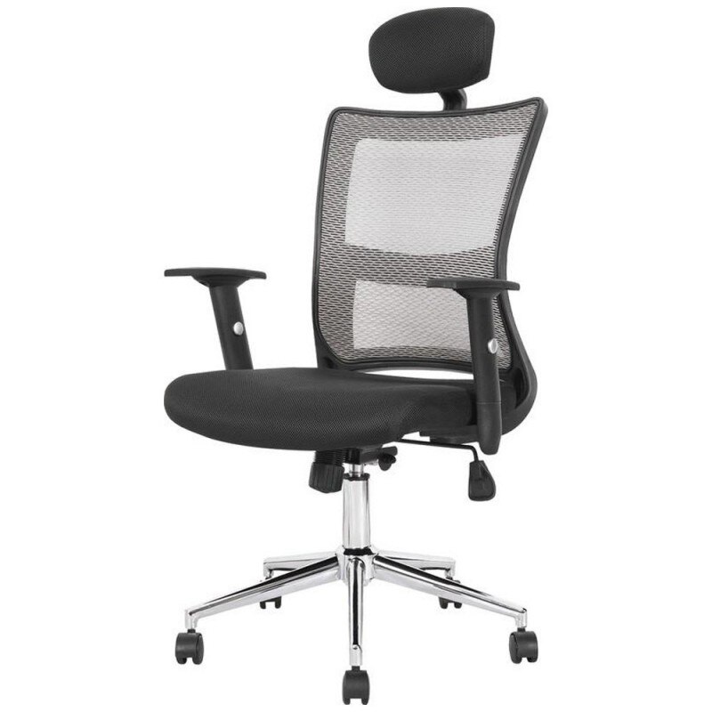 Scaun directorial mesh HM Neon gri