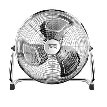 Ventilator de birou Black & Decker BXEFF120E, 120 W, Functie oscilatie, 3 trepte de viteza, H 54 cm, Inox Ventilator de birou Black & Decker BXEFF120E, 120 W, Functie oscilatie, 3 trepte de viteza, H 54 cm, Inox