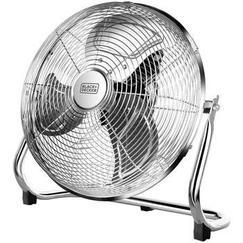 Ventilator de podea Black & Decker BXEFF60E, 60 W, Functie oscilatie, 3 trepte putere, H 44 cm, Inox Ventilator de podea Black & Decker BXEFF60E, 60 W, Functie oscilatie, 3 trepte putere, H 44 cm, Inox