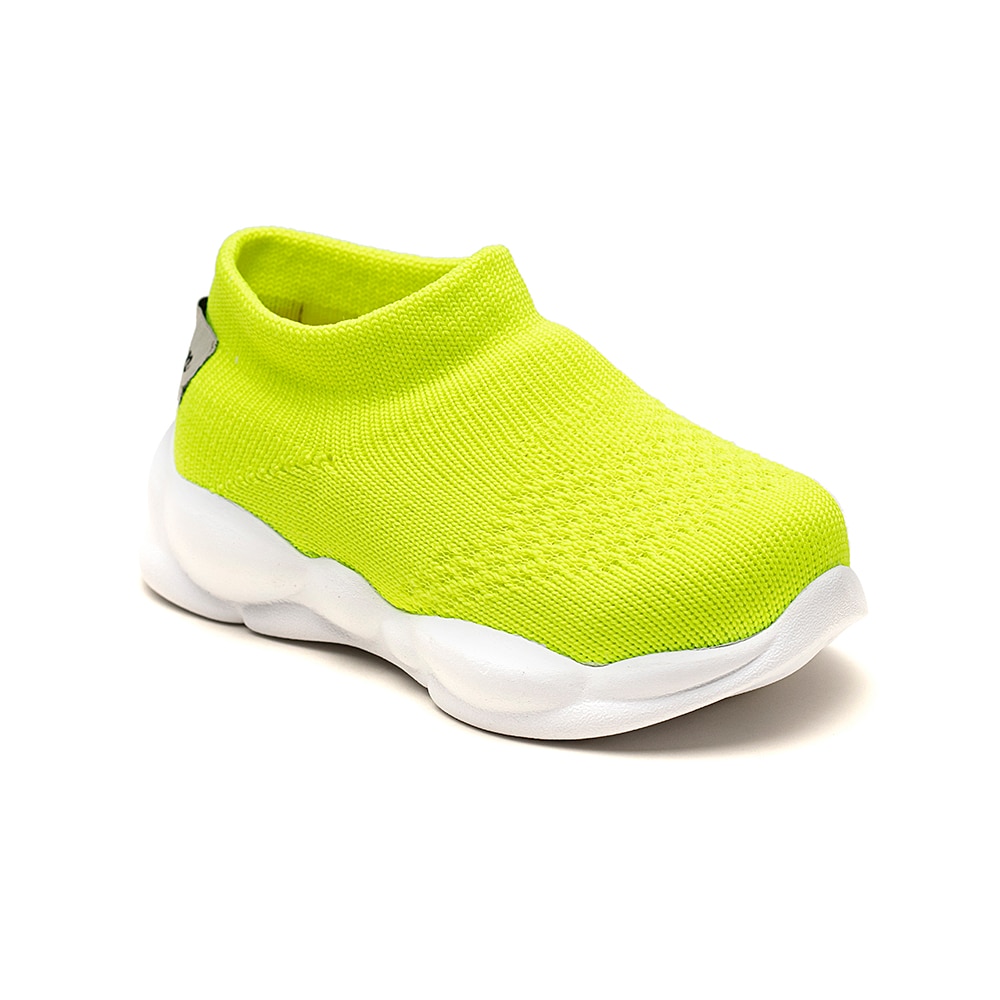 Pantofi Kidopo Socks Shoes, Verde neon
