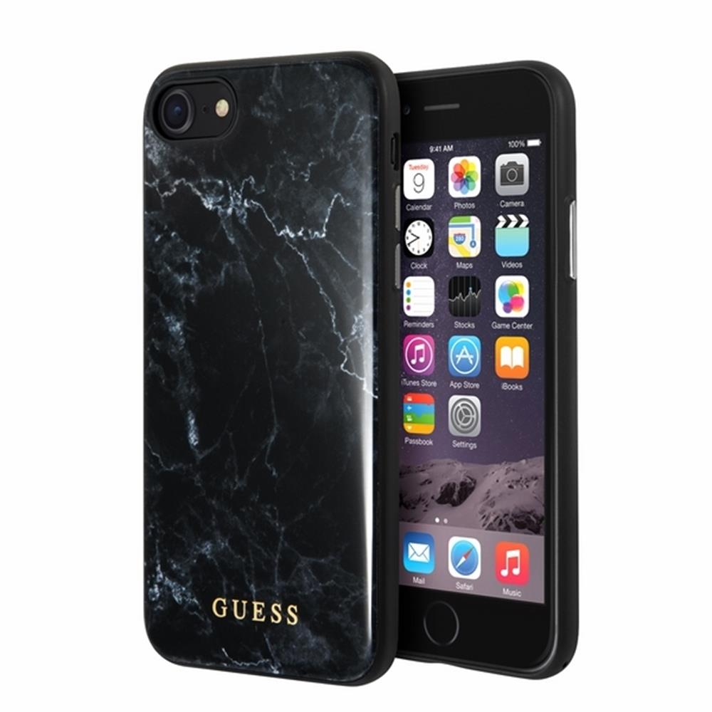 Husa de protectie Guess pentru Samsung Galaxy S21 Ultra, Poliuretan termoplastic, Negru