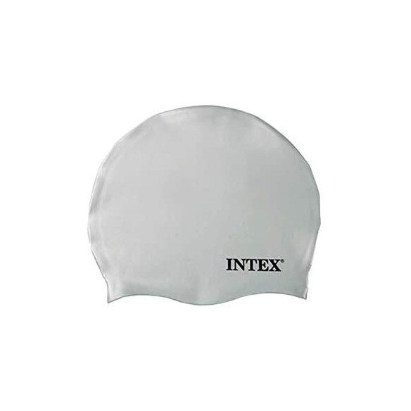 Casca din silicon pentru inot Intex, alba