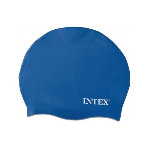 Casca din silicon pentru inot Intex, albastra
