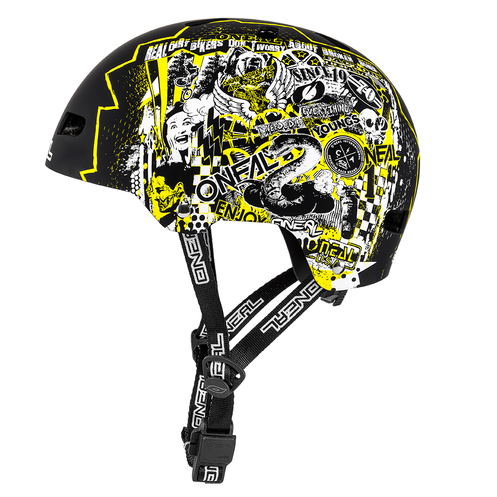 Casca Ciclism O'Neal Dirt Lid Rift - 55-59 cm, M-L, Galben