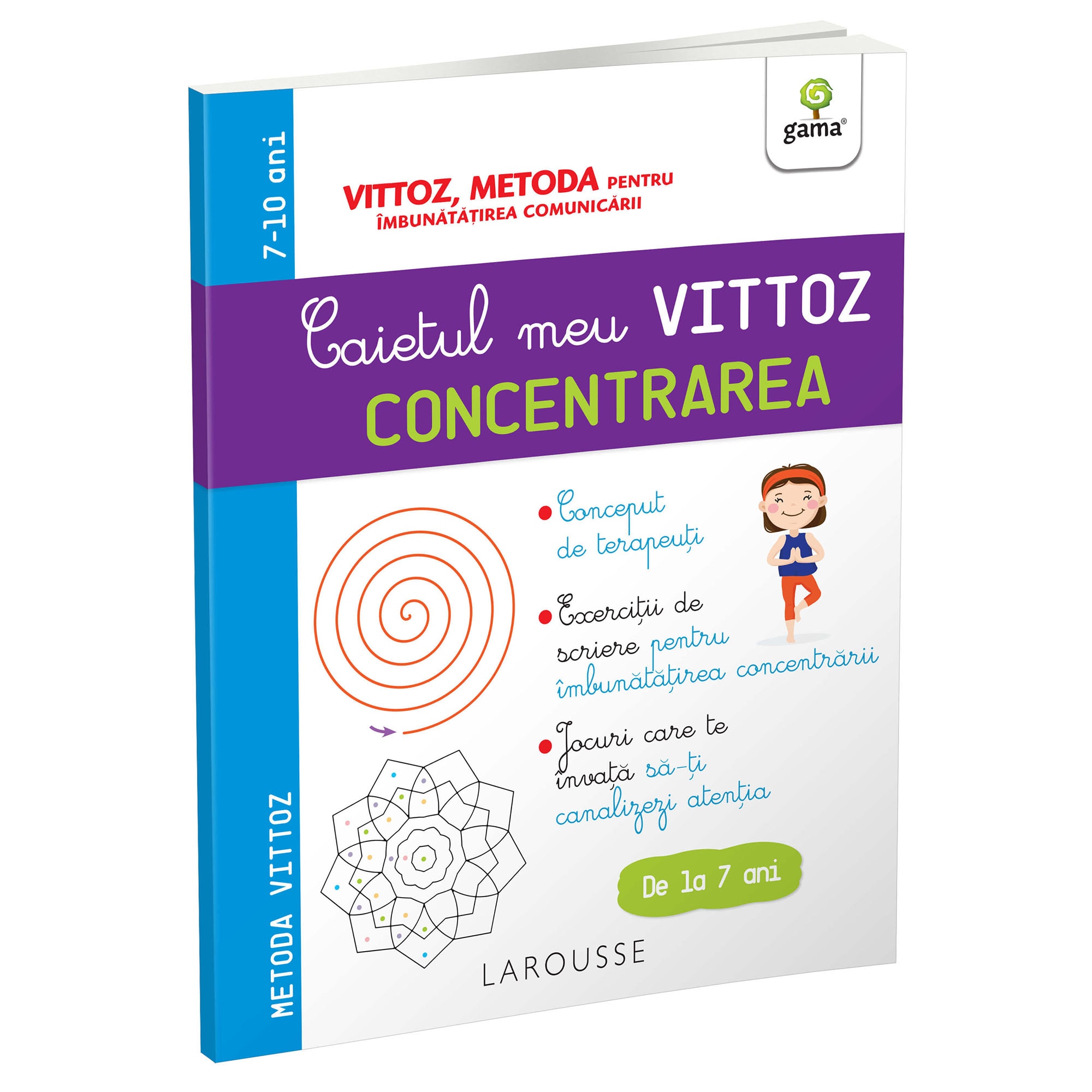 Concentrarea. Caietul meu Vittoz, Margot Dugenet, Suzanne Archawski