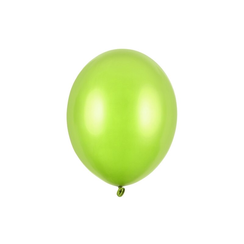 Set 10 Baloane Metalizate, Verde Lime, 30 cm