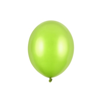 Set 10 Baloane Metalizate, Verde Lime, 30 cm Set 10 Baloane Metalizate, Verde Lime, 30 cm