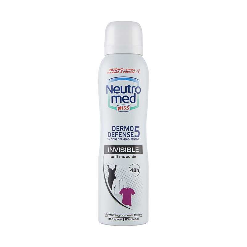 Deodorant spray Neutromed invisible anti machie dermo defence5 150m