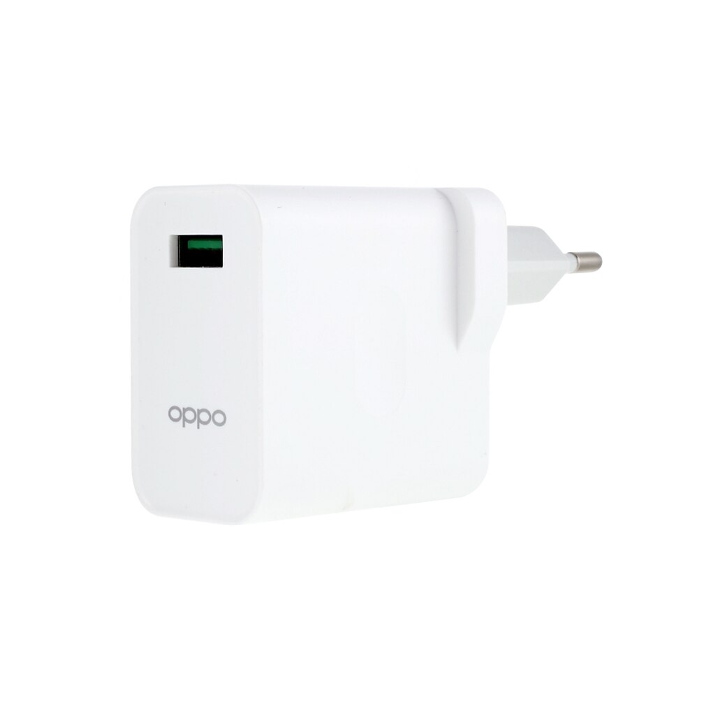 Incarcator retea VOOC 4.0 30W 5V 6A pentru Oppo Realme Vivo - Alb Bulk