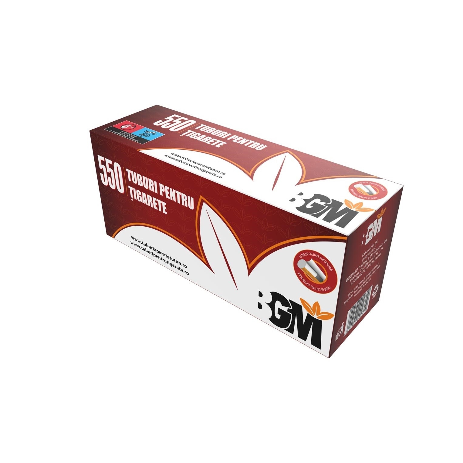 Tuburi tigari BGM 550 bucati