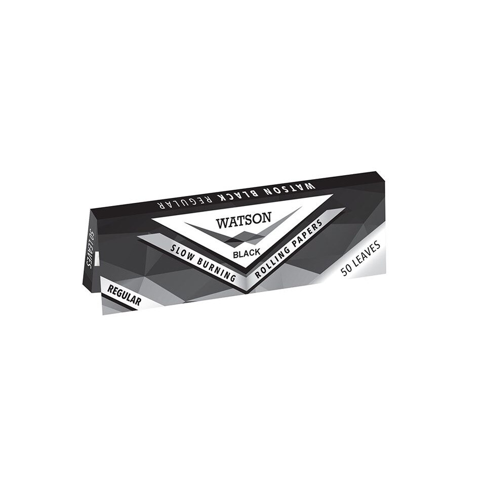 Foite Rulat Tutun Watson Black 70mm