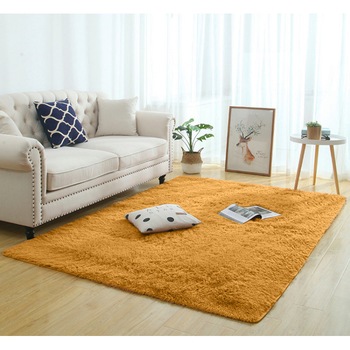 Covor Shaggy 60x90 poliester cafea cu lapte Covor Shaggy 60x90 poliester cafea cu lapte
