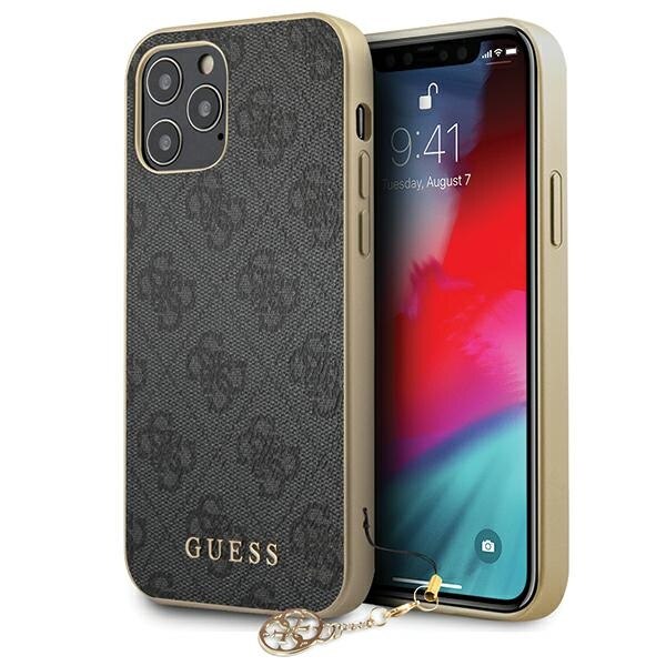 Husa de protectie Guess pentru Samsung Galaxy S21 Ultra, Poliuretan termoplastic, Gri