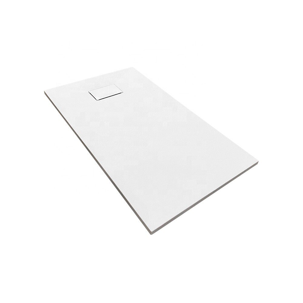 Cadita baie din compozit , Smack , 80x80 cm , smk8080A , cu sifon