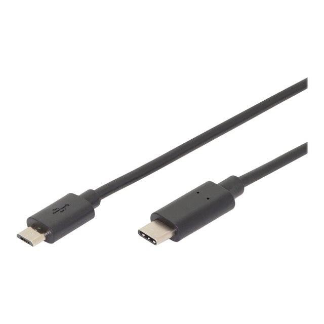 Cablu USB 2.0 typeC tata- micro USB B tata 1.8M