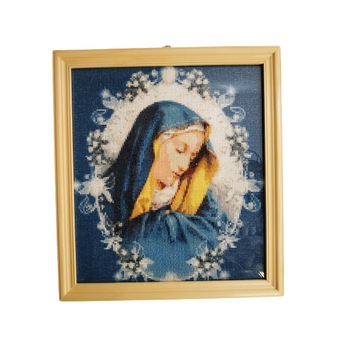 Goblen din margele, Lacrimile Fecioarei, multicolor, 41 x 45 cm Goblen din margele, Lacrimile Fecioarei, multicolor, 41 x 45 cm