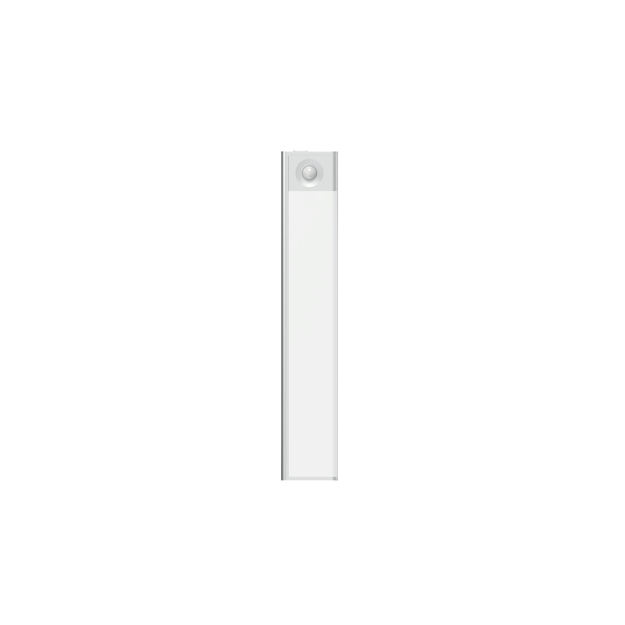 Lampa led cu senzor de miscare, fara fir, fara baterii cu reincarcare prin USB, suport magnetic, pentru dressing, dulap de bucatarie, baie, hol, scari, portabila, lumina calda, ultra-subtire, 23cm