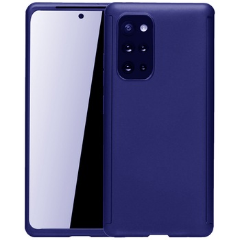 Husa Full Cover 360° (fata, spate, folie protectie) pentru Samsung Galaxy S20 Plus, Albastru Husa Full Cover 360° (fata, spate, folie protectie) pentru Samsung Galaxy S20 Plus, Albastru