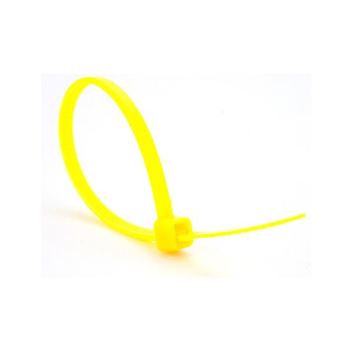 SapiSelco SELFIT kábelkötegelő 100x2,5 sárga 100db/csomag