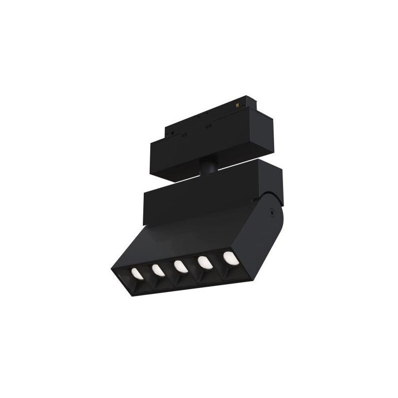 Proiector LED Magnetic Orientabil, Optonica, 10W, 5 Module, Negru