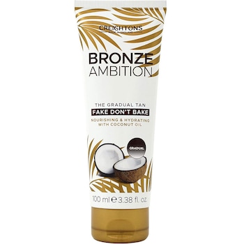 Crema Autobronzanta Pentru Bronzare Graduala CREIGHTONS Bronze Ambition Fake Don't Bake cu Ulei de Cocos, 100 ml Crema Autobronzanta Pentru Bronzare Graduala CREIGHTONS Bronze Ambition Fake Don't Bake cu Ulei de Cocos, 100 ml