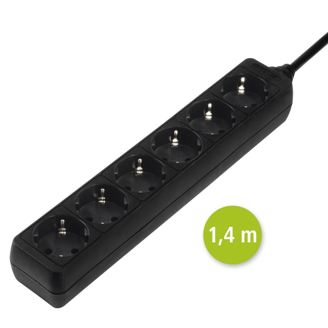 Prelungitor, Hama, 1.4m, Negru - eMAG.ro