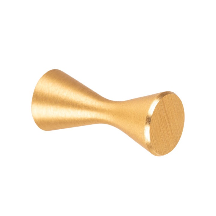 Agatatoare cuier Diabolo, finisaj alama intunecata periata, 21,1x50 mm