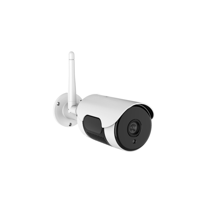 Камера за наблюдение iHunt Smart Outdoor Camera C310 WIFI, FullHD 1080P, На открито, Night Vision 30m, Two Way Talk, Бял