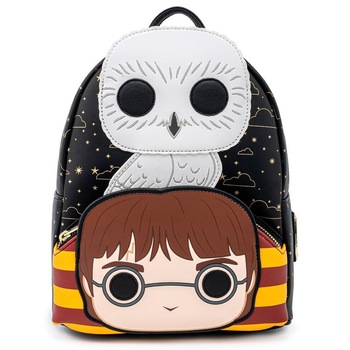 Rucsac Loungefly Harry Potter si Hedwig, 25x19,5x7,5cm Rucsac Loungefly Harry Potter si Hedwig, 25x19,5x7,5cm