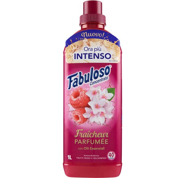 Balsam de rufe concentrat Fabuloso frutti rossi & gelomino 40 spalari 1ltr